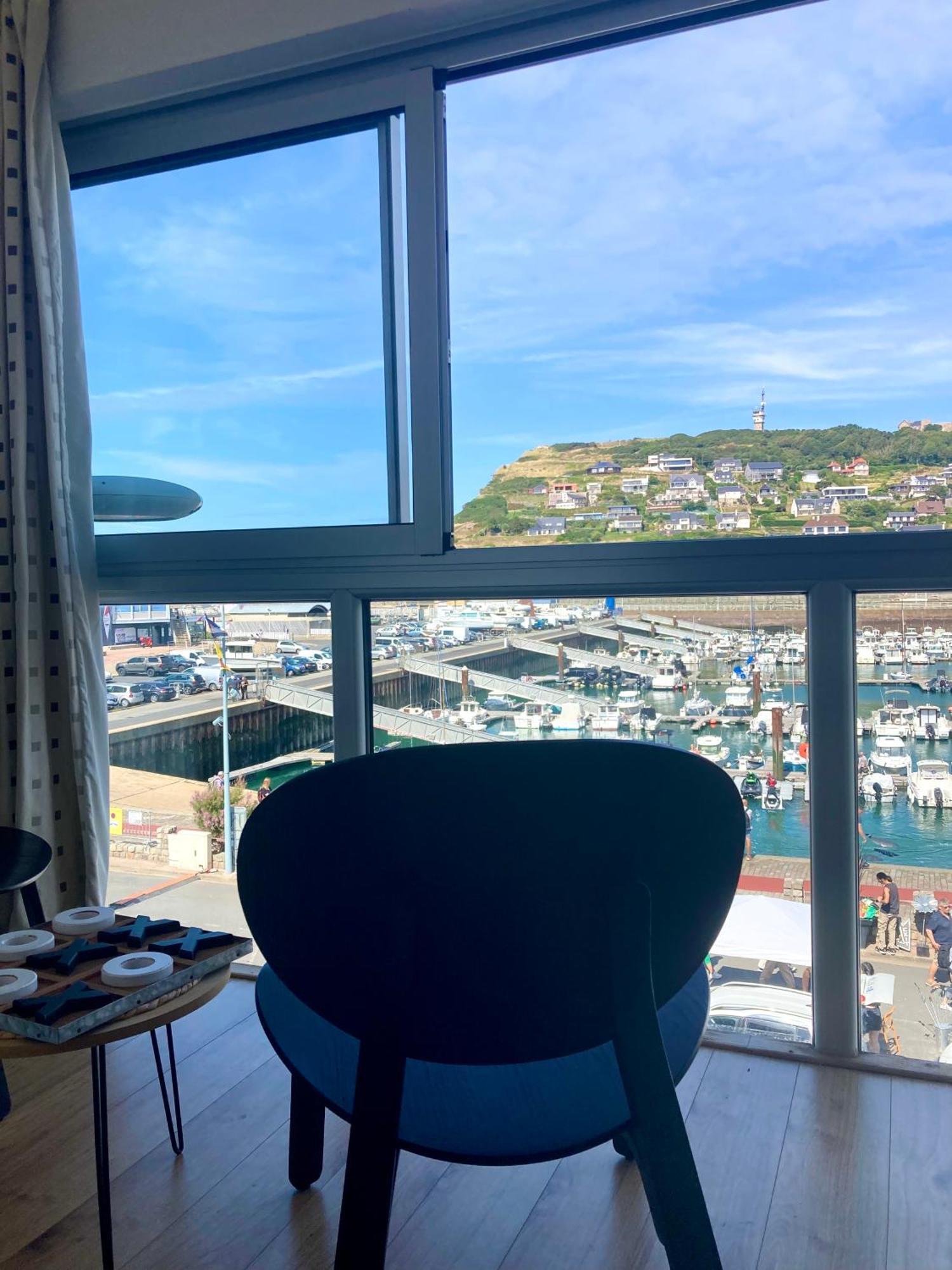 Charmant Studio Avec Vue Sur Le Port Et Falaises Fecamp Exterior photo
