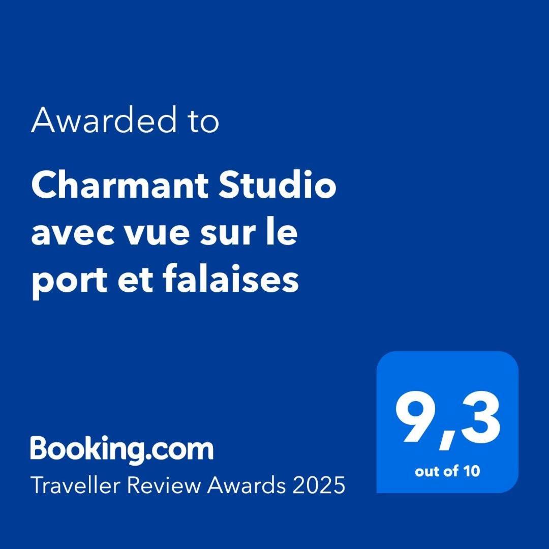 Charmant Studio Avec Vue Sur Le Port Et Falaises Fecamp Exterior photo